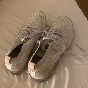 WHITE Nike VaporMaxes Size 10